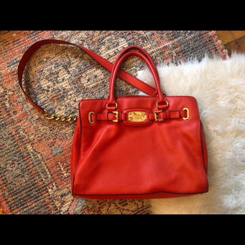 Red Michael Kors Bag